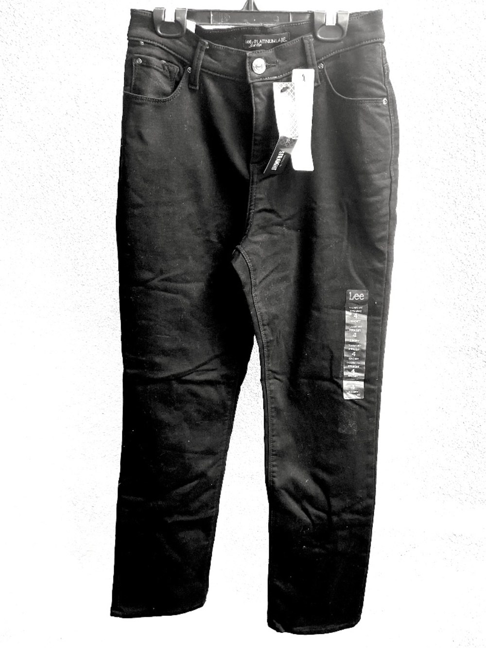 LEE PREMIUM BLACK JEANS SIZE 4